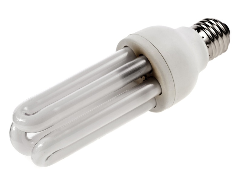 Compact fluorescent lamp.